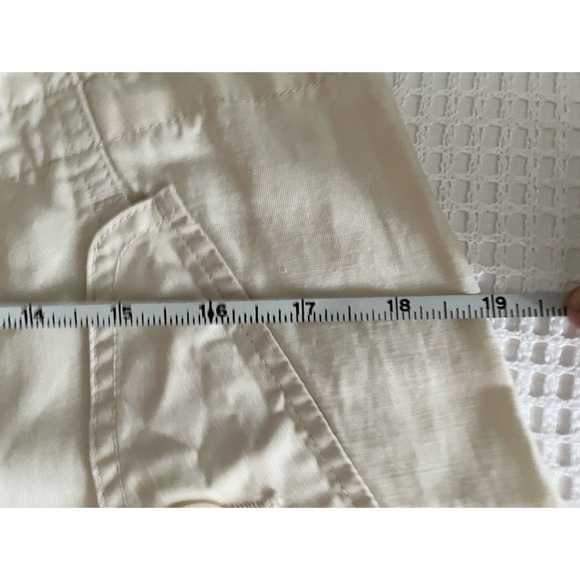 NWT Vince Slouchy Drawstring Shorts Linen Blend - Picture 13 of 13